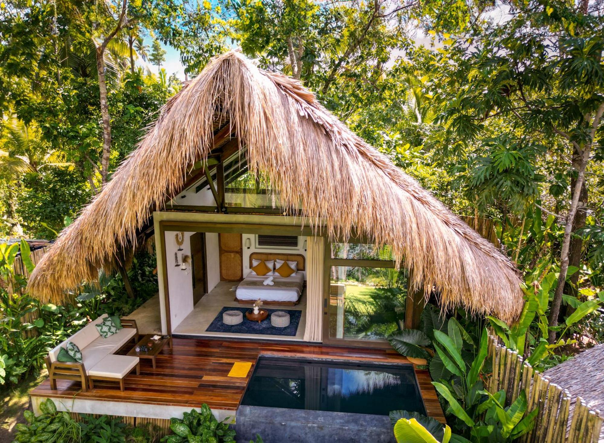 Private Villa With Pool - Kalani River Villas General Luna  Exteriér fotografie